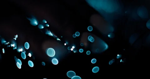 Abstract bokeh lights changing colors, close up b-roll shot for background Stock Footage 119640754