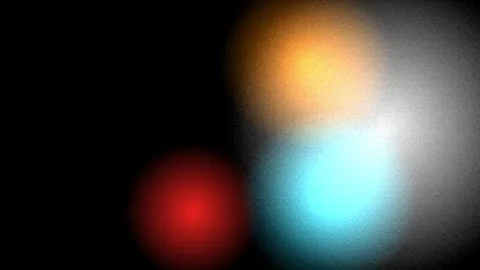 Abstract bokeh lights with cinematic motion during a soft focus transition Stock Footage 340916271