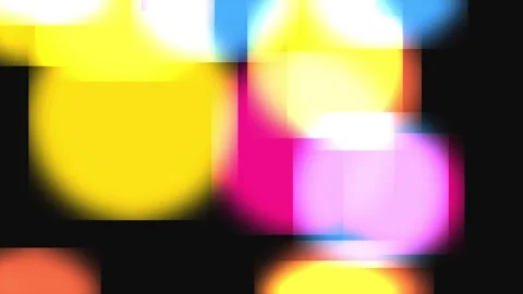 Abstract bokeh lights dancing in soft focus against a dark background durin.. Stock Footage 340943530