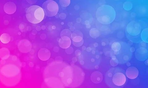 Abstract bokeh lights effect with pink blue background, bokeh texture, bokeh Illustrazione stock