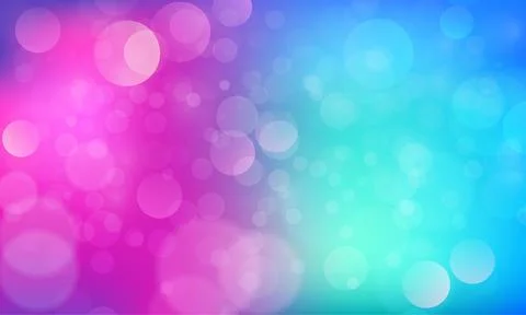 Abstract bokeh lights effect with pink blue background, bokeh texture, bokeh Illustrazione stock