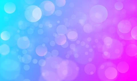 Abstract bokeh lights effect with pink blue background, bokeh texture, bokeh Stock Illustration