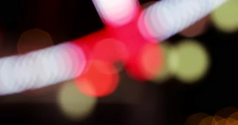 Abstract bokeh lights Stock Footage 161260929