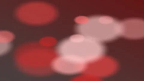Abstract Bokeh Lights Moving Softly in Warm Red Scene Stock-Footage 327945978
