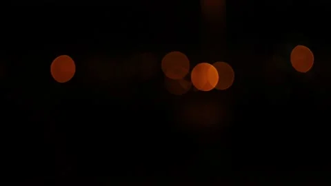 Abstract bokeh lights in the night Stock Footage 192783626
