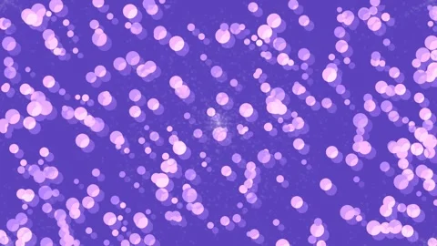 Abstract Bokeh Lights Overlay on Deep Blue Background Seamless Loop Stock Footage 336505947