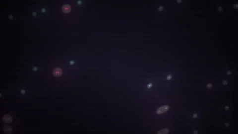 Abstract Bokeh Lights Overlay Effect Dark Background. Видео 334418147