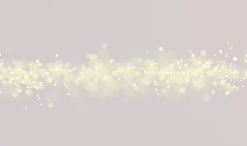 Abstract bokeh lights with soft light background. 3d render Stock Illustration