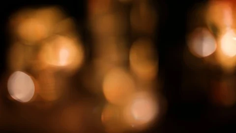 Abstract bokeh lights, subtle and sparkly on a background 動画素材 125649301