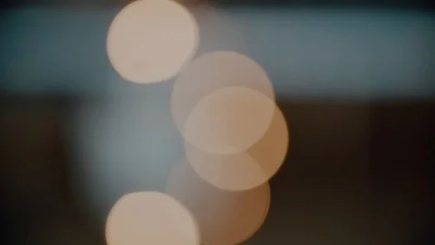Abstract bokeh pans down Stock Footage 109127362
