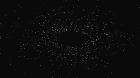 Abstract Bokeh Particle Drift Dark Loop Background Soft Visual Stock Footage 332710468