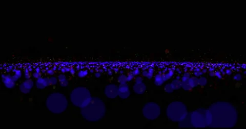 Abstract bokeh particles 1 Stock Footage 217674719