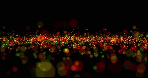 Abstract bokeh particles 2 Stock Footage 217675104