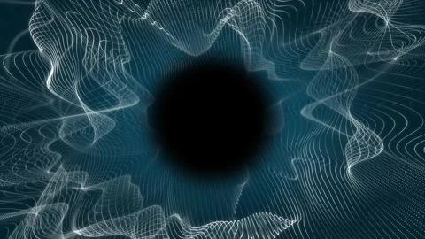 Abstract bokeh particles background Stock Footage 336934319