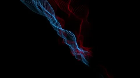 Abstract bokeh particles background Stock Footage 336934399