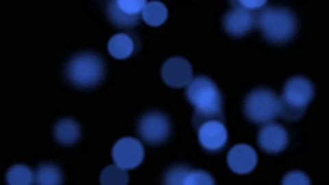 Abstract Bokeh Particles of Blue 動画素材 133596994
