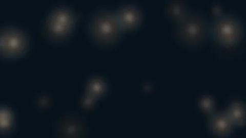 Abstract Bokeh Particles Floating in Dark Space Stock Footage 342589666