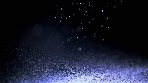 Abstract bokeh particles Stock Footage 49049305