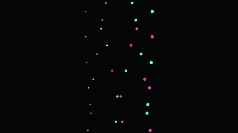 Abstract bokeh particles gently falling against a dark background with subt.. Stock Footage 340941278