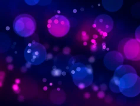 Abstract bokeh party background Stock Illustration