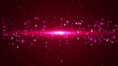 Abstract bokeh red light blur stars background texture Stock Footage 318856526
