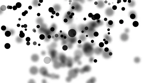 Abstract bokeh-style lights circular light spots and soft glows animation Stock Footage 329198418
