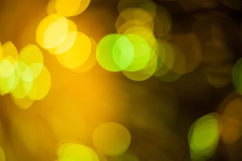 Abstract bokeh yellow background Stock Photos
