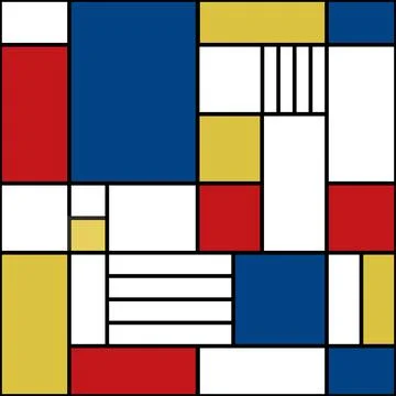 Abstract bold colorful rectangle pattern 스톡 일러스트