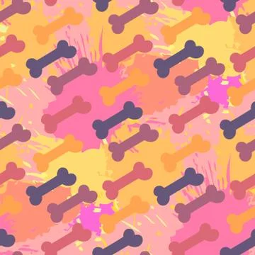 Abstract  bone Stock Illustration