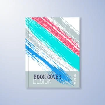 Abstract book design template Stock-Illustration