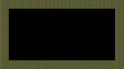 Abstract border duotone background . Hypnosis yellow halftone psychedelic art Stock Illustration