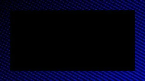 Abstract border duotone background . Hypnosis blue halftone psychedelic art . Illustrazione stock