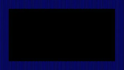 Abstract border duotone background . Hypnosis blue halftone psychedelic art . Illustrazione stock