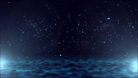 Abstract Bouncing Particles Background Stock Footage 90993315