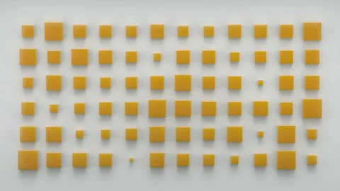 Abstract Box Background Random Motion, 3d Loopable Animation 4k Stock Footage 71472644