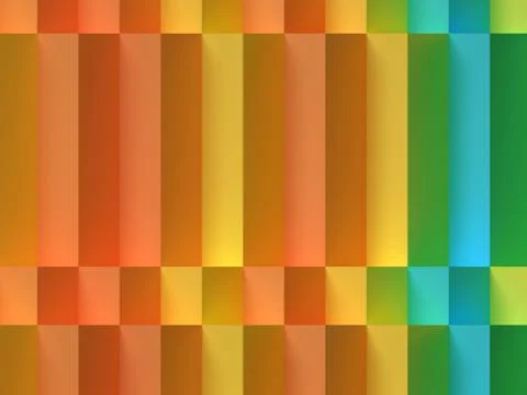 Abstract box elements Stock Illustration