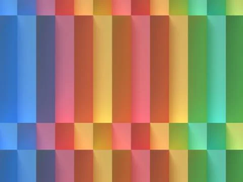 Abstract box elements Stock Illustration