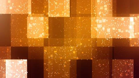 Abstract boxes and particles background which is 8K hd at 300dpi Stock Illustration