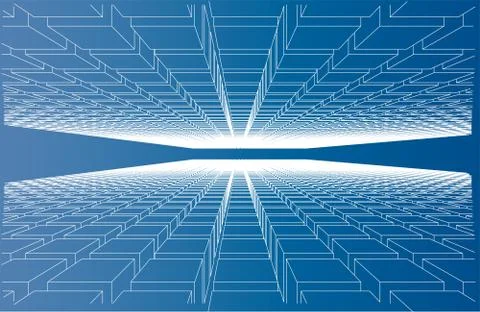 Abstract boxes background. Vector illustration 스톡 일러스트