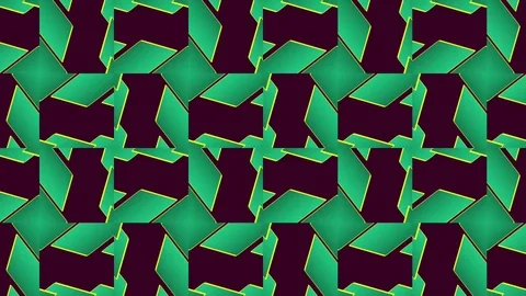 Abstract Boxes Kaleida Video stock 72853152