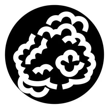 Abstract brain icon representing creativity, intelligence, and mind thinking イラスト素材