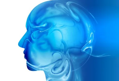 Abstract brain Stock Illustration