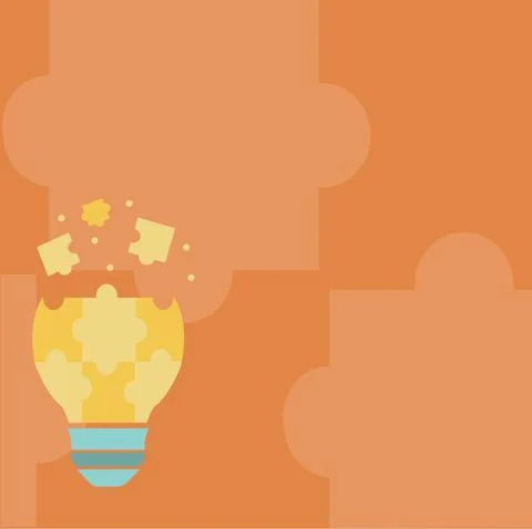 Abstract Brainstorming Problem Solutions Careful Thinking Concept Critical Stock Illustration