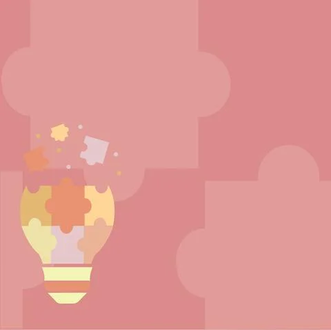 Abstract Brainstorming Problem Solutions Careful Thinking Concept Critical Stock Illustration