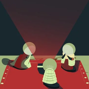 Abstract Brainstorming Problem Solutions, Careful Thinking Concept, Critical Stock Illustration