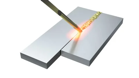 Abstract brazing with brass 3d rendering Vídeo Stock 141515774