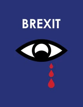 Abstract brexit 2016 background Stock Illustration