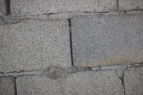 Abstract brick background, cinder block Stock Photos