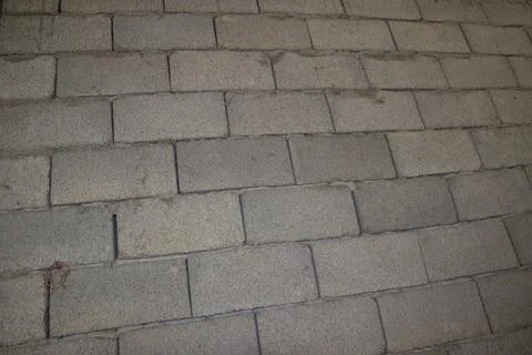 Abstract brick background, cinder block 스톡 사진