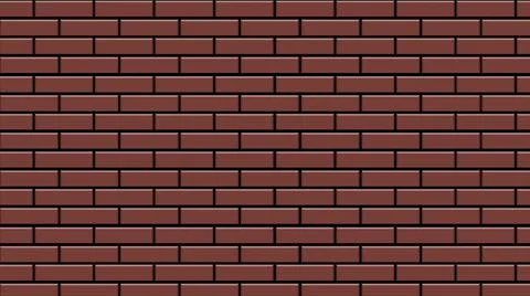 Abstract brick wall background. Illuminated brick wall. Illustrazione stock
